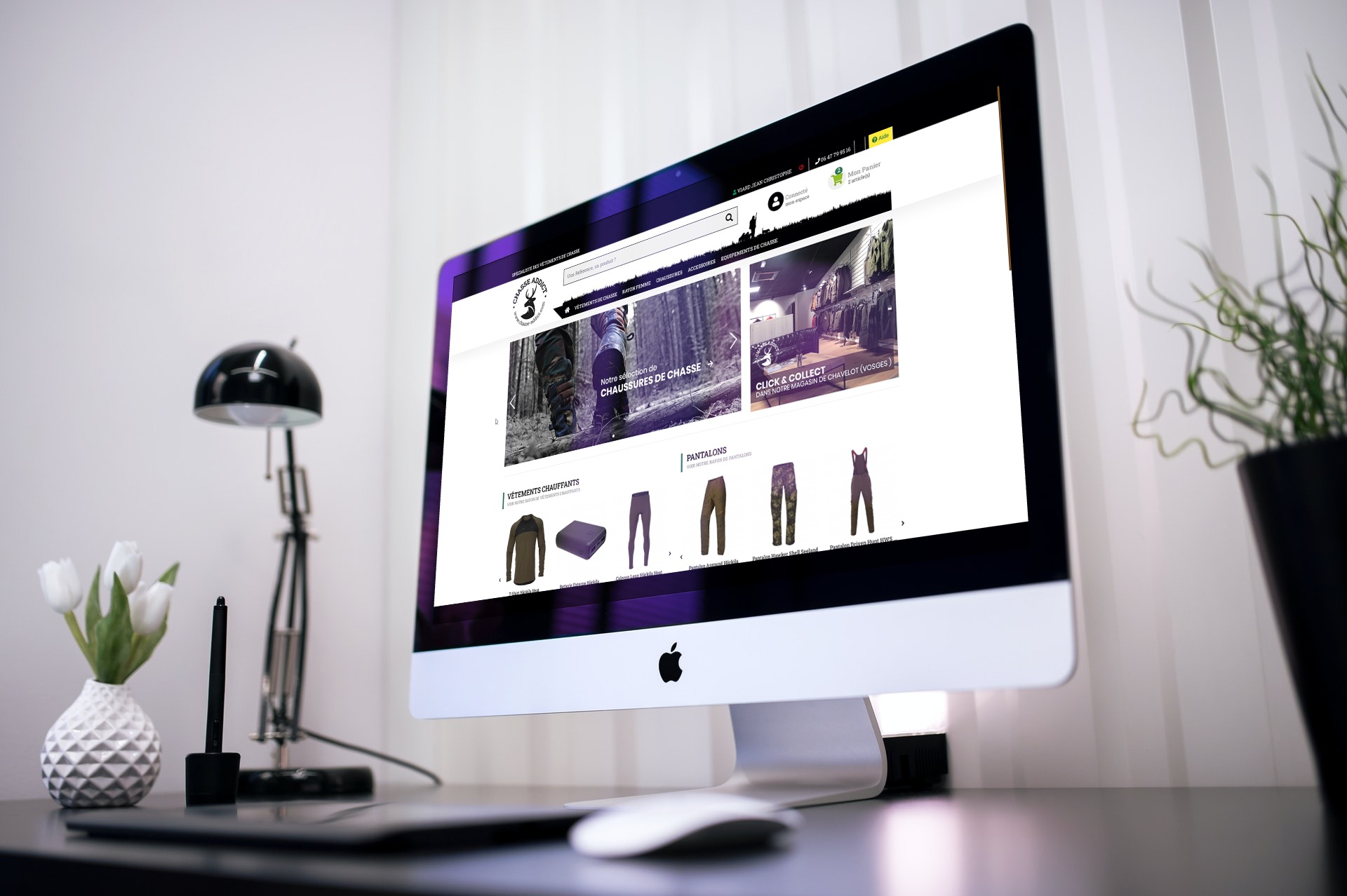 boutique en ligne responsive vosges